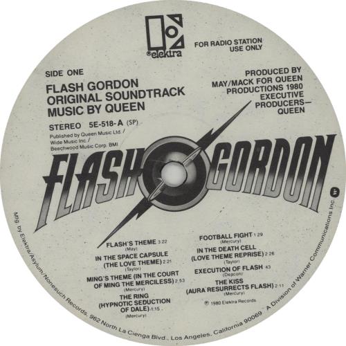 Queen「FLASH GORDON 」LPレコード/サイン入り Queen Flash Gordon